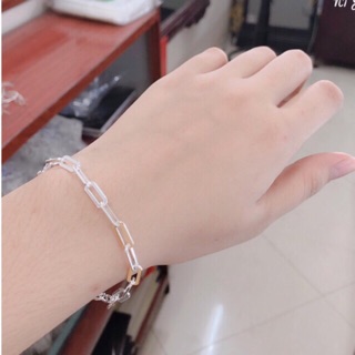 Lắc tay bạc xích LT0383