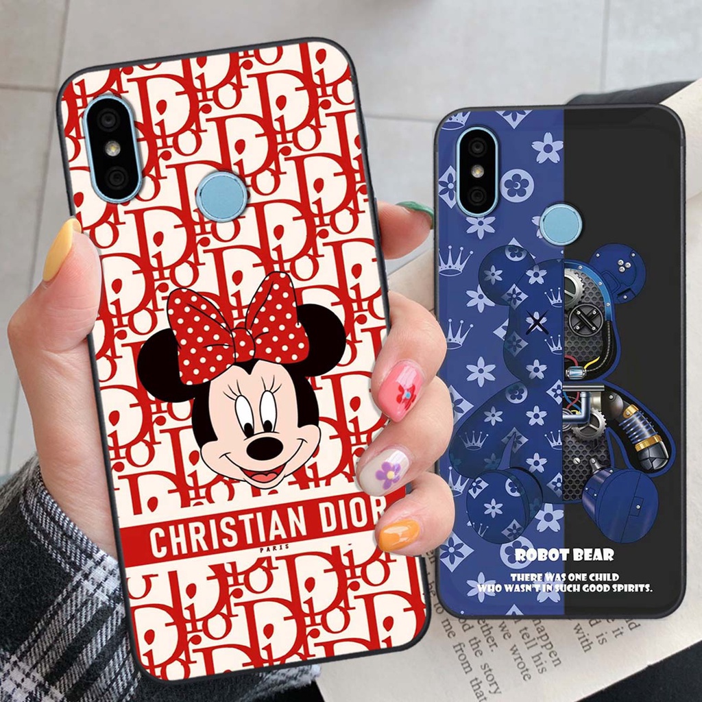 Ốp lưng Xiaomi Mi 8 SE hình thương hiệu, thời trang, cute, đáng yêu