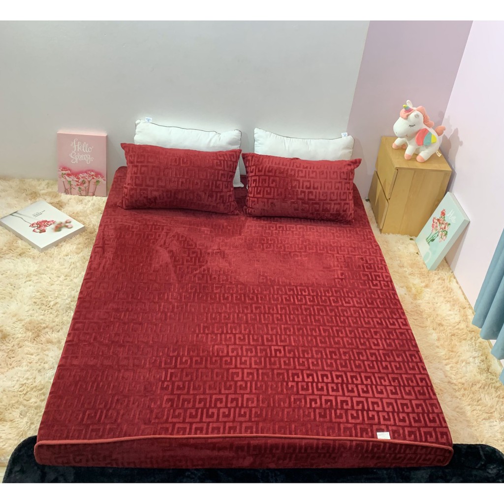 THẢM GIƯỜNG CHỮ VẠN PP