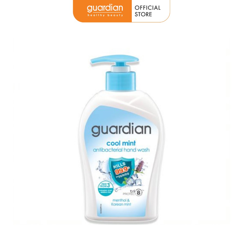 Nước rửa tay Guardian kháng khuẩn bạc hà mát lạnh 500ml