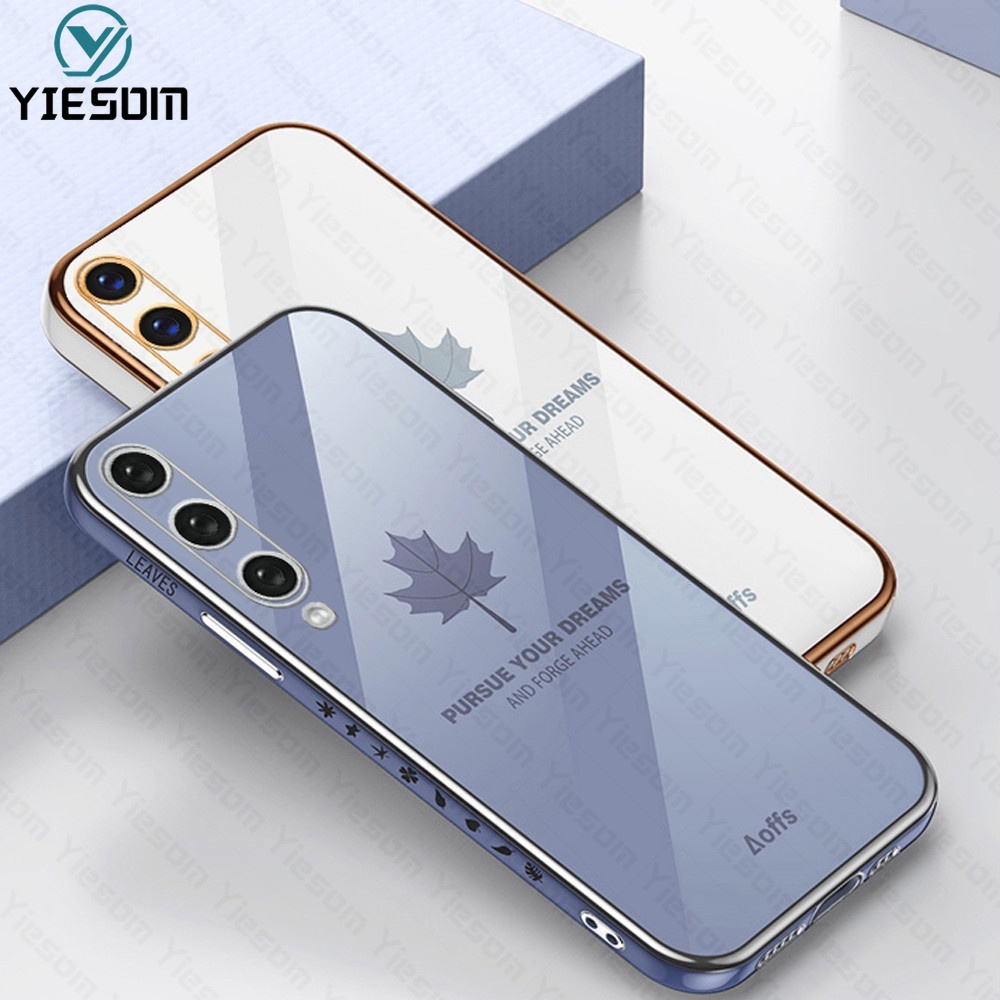 Ốp Điện Thoại Viền Vuông Chống Sốc Sang Trọng Cho Samsung Galaxy A21S A11 A10S A20S A10 A20 A30 A50 A50S A30S A70 A70S A7 2018 A750