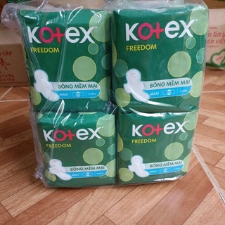 Lốc 8 gói KOTEX FREEDOM CÓ CÁNH