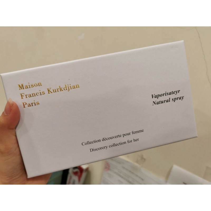 Set Bộ Nước Hoa Maison Francis Kurkdjian mini 3 chai | Thế Giới Skin Care