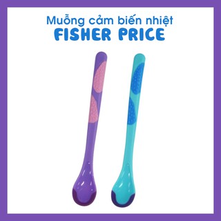 Muỗng cảm biến nhiệt nội địa Hàn Quốc FISHER PRICE (Bộ 2 cái)