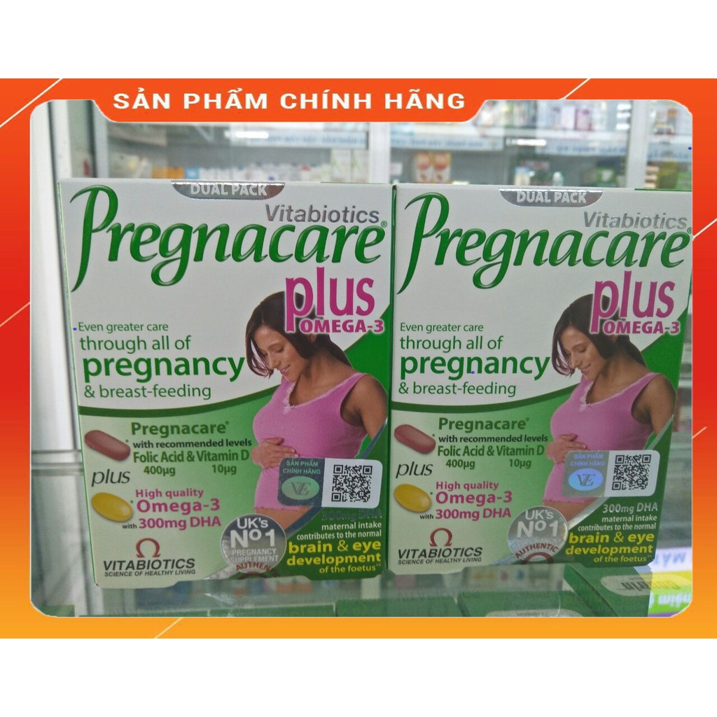 Pregnacare plus cung cấp dinh dưỡng một cách An toàn và hiệu quả cho mẹ và bé (hộp/56 viên)