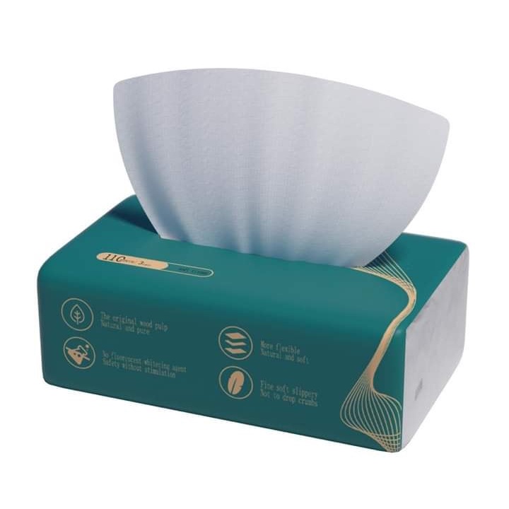 Khăn giấy khô Youli chất lượng tốt (Kích thước 1 bịch: 140mm x 180mm x 3 lớp x 110 tờ)