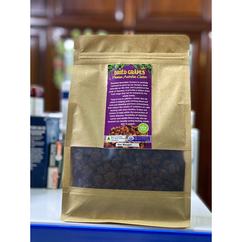 NHO KHÔ RỜI ÚC 500GRAM