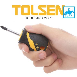 Tua vít bake cán ngắn ph1 x 38mm thép cr-v tolsen 20133