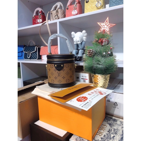 Túi lv cốp sz 17 chất da bò