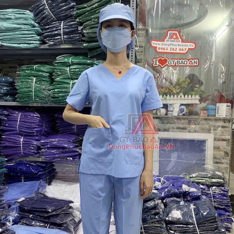 Đồng Phục Phòng Sạch, Phòng Lạnh Cho Công Nhân Thực Phẩm, Quần Áo Crubs