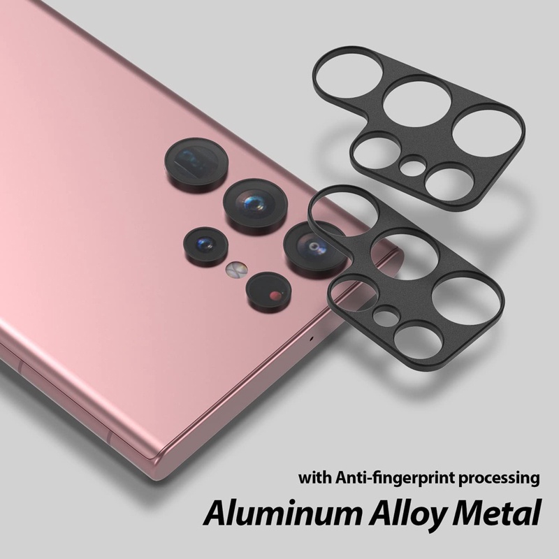 Miếng Dán Bảo Vệ Camera Sau Điện Thoại Samsung Galaxy s22 Ultra,s22+,s22 Bằng Hợp Kim Nhôm