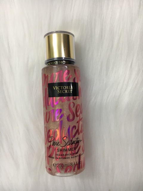 🌼[Canada]Xịt thơm toàn thân có nhũ vàng Mist Victoria Secrect 250ml