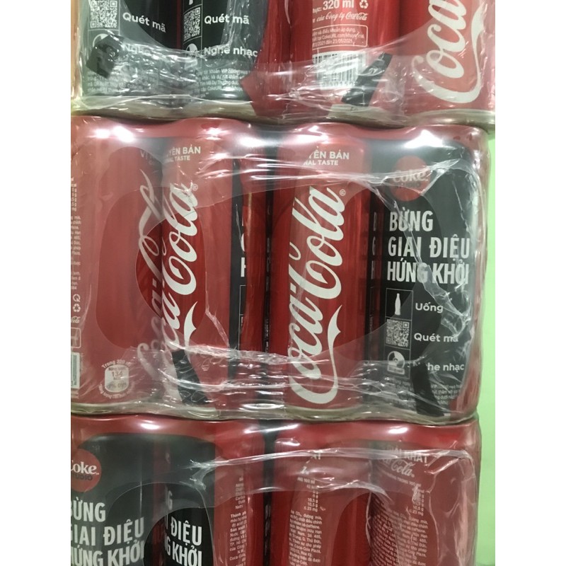 CocaCola lốc 6 lon