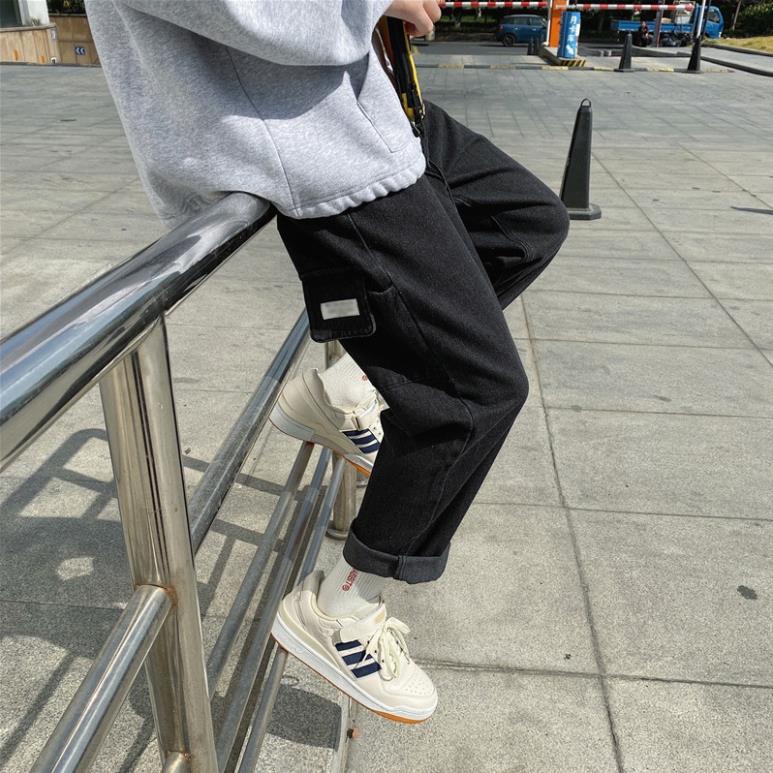 (ORDER TAOBAO)Quần jean ống rộng cho nam mùa xuân phiên bản Hàn Quốc [order]