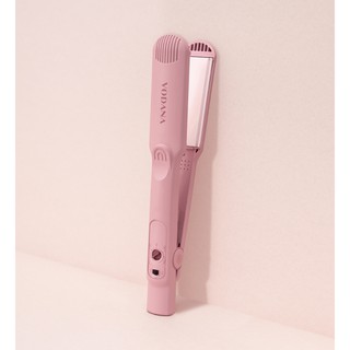 🇰🇷 VODANA VELVET BAR WIDE FLAT IRON MÁY Duỗi tóc (MILK TEA ROSE)