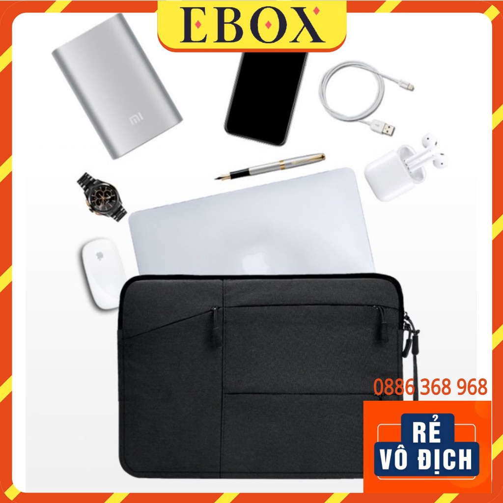 Túi Chống Sốc Laptop Macbook 14 inch, 15.6 inch Chống Nước Cao Cấp Đựng Sạc Cáp Tai Nghe YD2068
