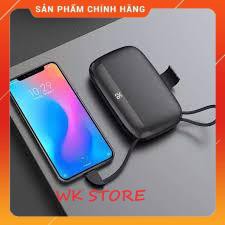Sạc dự phòng chính hãng Hoco S29 10.000 mAh, sạc nhanh 15w,có cáp ngắn đính kèm,BH 1 năm