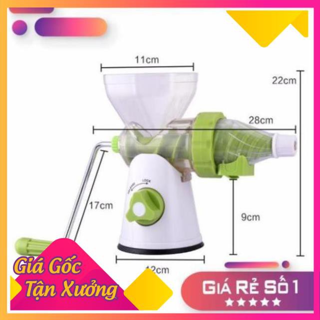 Máy ép trái cây quay tay tiện ích - dồ dùng nhà bếp - máy xay sinh tố - máy ép