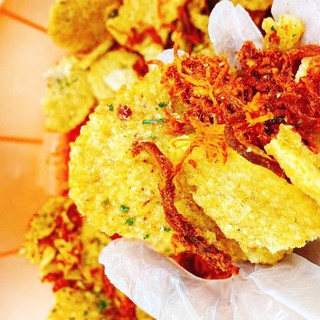 Cơm cháy khô bò 300g ZiZum , Món ngon đồ ăn vặt Hà Nội, hũ pet siêu đẹp, đặc sản không béo, mới nhất và lạ mệng