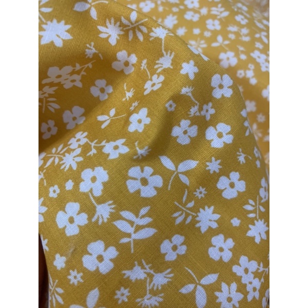 Vải thô hoa hoa nhí