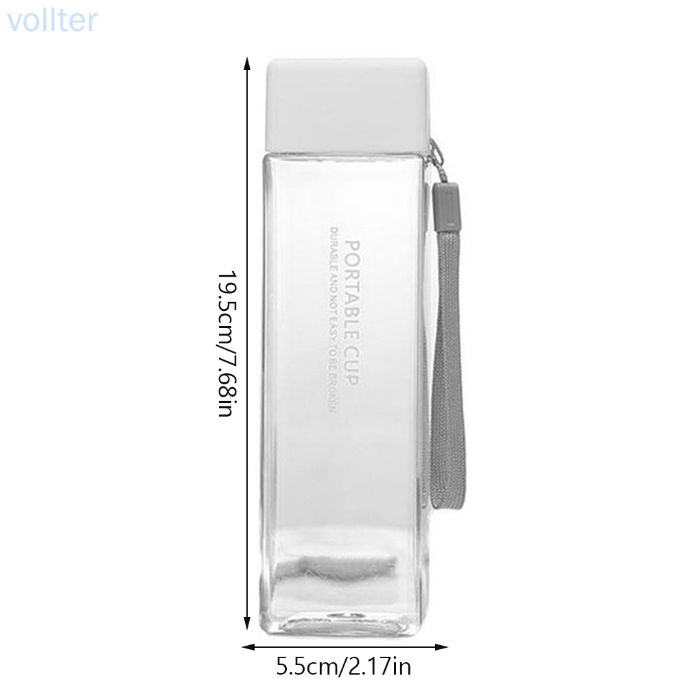 Bình Nước Thể Thao Bằng Nhựa Trong Suốt 450ml