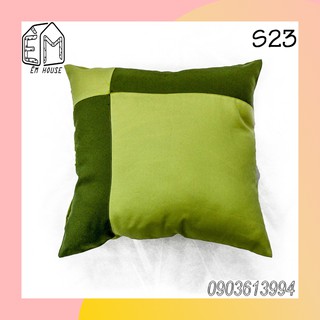 Gối ôm tựa lưng vải truợt nước Êm House - pillow 40x40