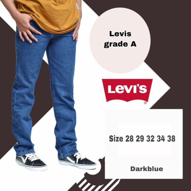 Quần Jean Cơ Bản Levis 505 / / Uk 28-38