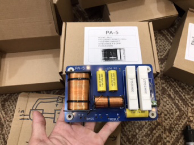 Phân tần PA-5 ráp loa full đôi 30 hoặc full đơn 40