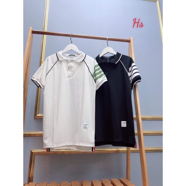 Áo Polo jaclang viền tay HS6