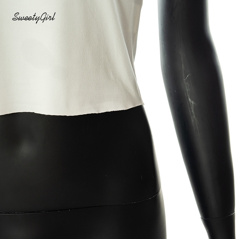 Áo Croptop Ngắn Tay Cổ Tròn In Chữ Phong Cách Đường Phố Thời Trang Cho Nữ