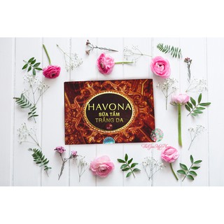 Kem Tắm Trắng Havona nâu.