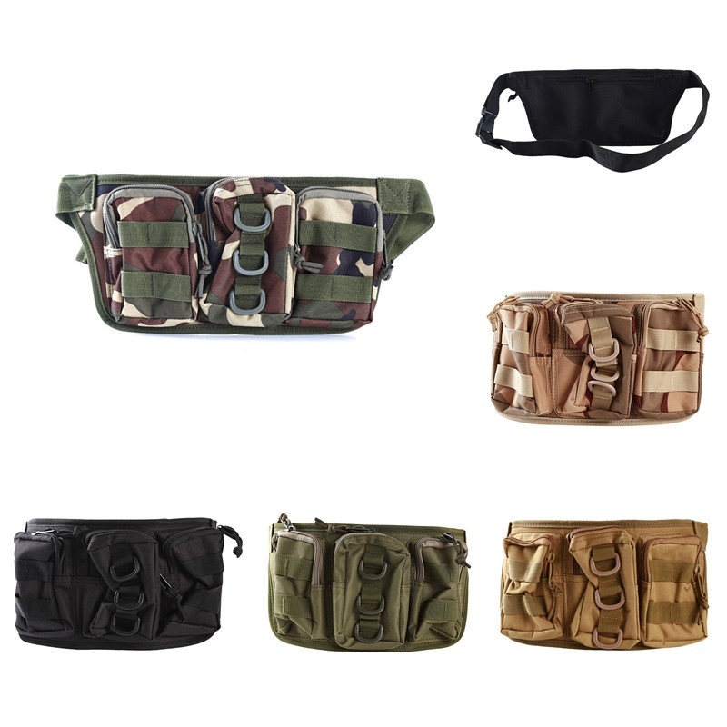 Outdoor Tactical Bag Utility Travel Waist Pouch Military Camping Hiking Backpack