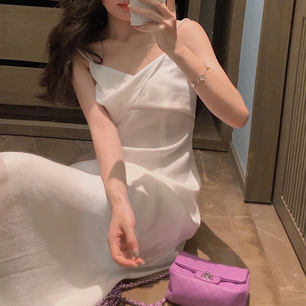 Đầm Voan Cổ Yếm Thời Trang Dành Cho Nữ | BigBuy360 - bigbuy360.vn