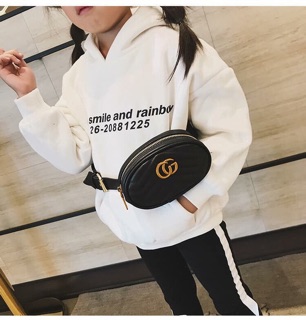 Túi đeo bụng gucci , cherry