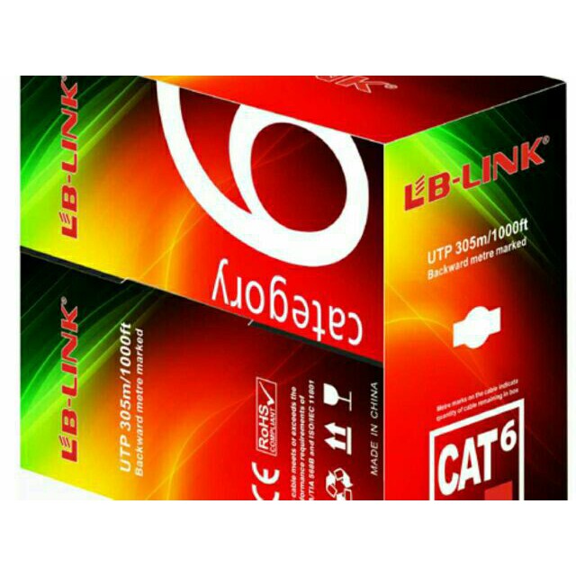 DÂY CÁP MẠNG CAT6 LB-LINK BẤM SẴN HAI ĐẦU LOẠI TỐT