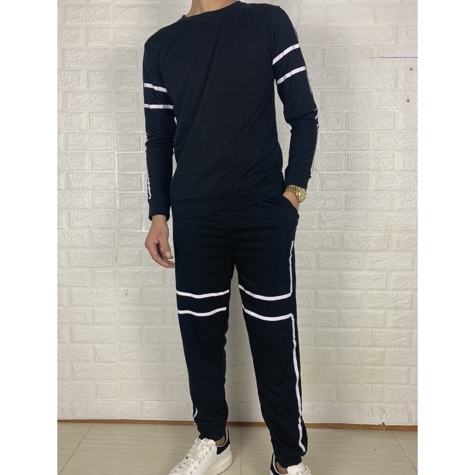 | Xả Hàng | Bộ Nỉ Nam - Bộ Thu Đông Nam Chất Liệu Nỉ Bóng Lót Mềm Mịn - BD05 - Xưởng May Trung Kiên.