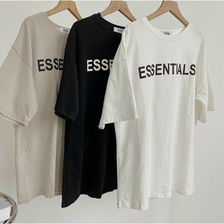 Áo thun tay lỡ essentials - 3 màu