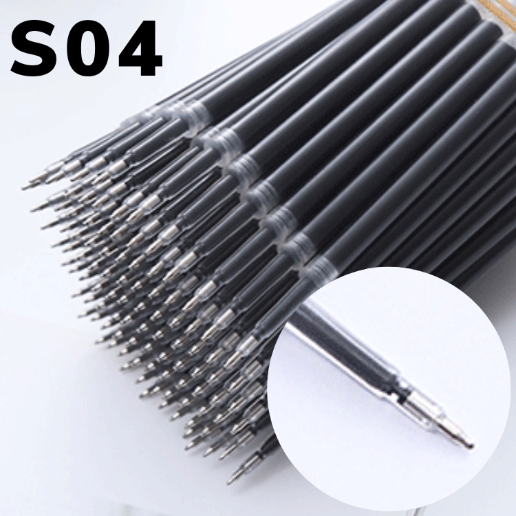 Ngòi bút gel ruột thay deli s206 0.5mm mực nhanh khô - Văn Phòng Phẩm Haku