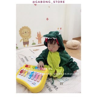 bộ đồ thú khủng long cho bé