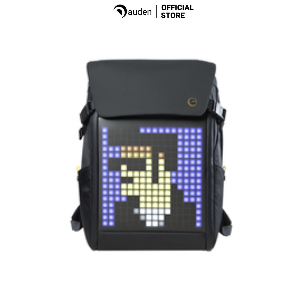 Balo DIVOOM Pixoo Backpack-M, hiển thị màn hình LED, ngăn chứa Laptop 14 inch