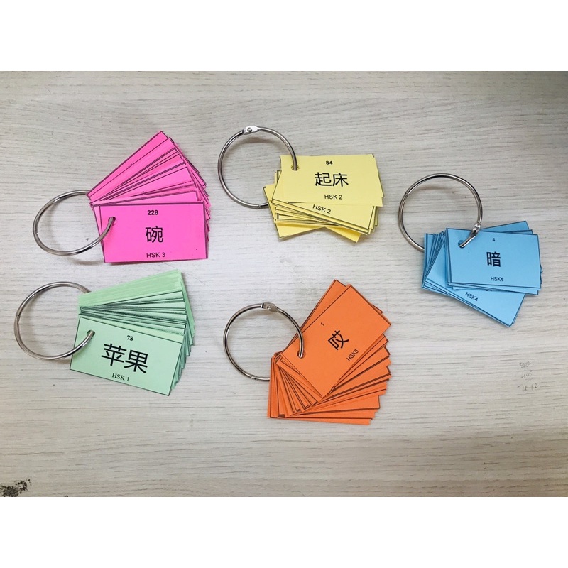 Combo Flashcard Tiếng Trung HSK123