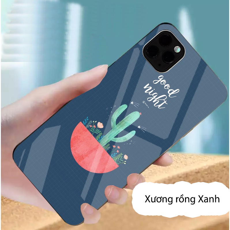 Ốp Iphone 11, 11 Pro Max mặt kính gương bóng