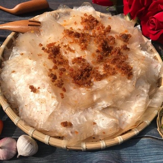 bánh tráng tôm cháy