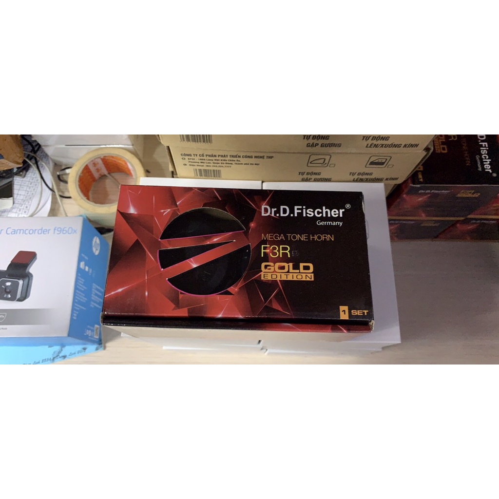 Còi sên Dr.D.Fischer Đức chính hãng cho ô tô - 1 cặp