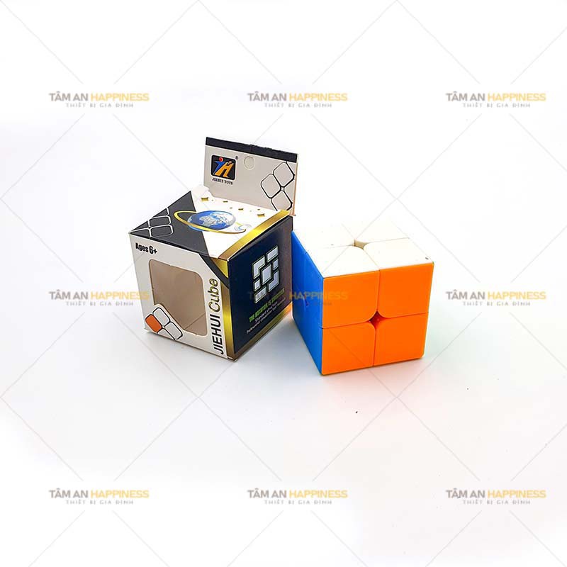 [FreeShip] Rubik 2x2 cao cấp chất liệu ABS an toàn, rubik 2 tầng