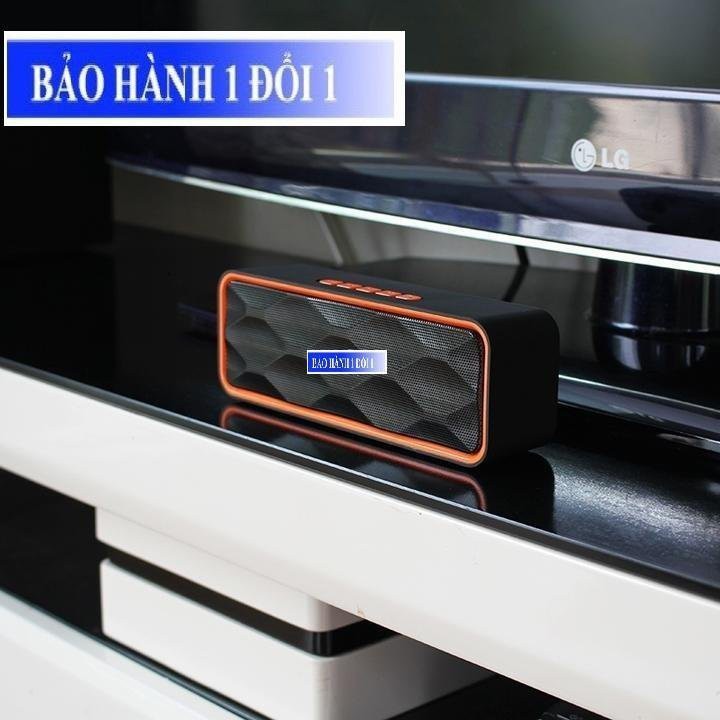 Loa bluetooth Cầm Tay Sc211, phong cách thời trang, tích hợp khe cắm USB + FM, phát âm thanh to và rõ