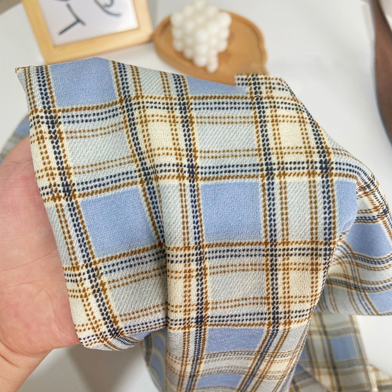 Quần ống rộng Lưng Cao Co Giãn In Họa Tiết Kẻ Ô Phong Cách Harajuku Cổ Điển Thời Trang Cho Nữ