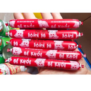 Xúc xích heo hầm hạt sen - Bé khỏe - 5 cây