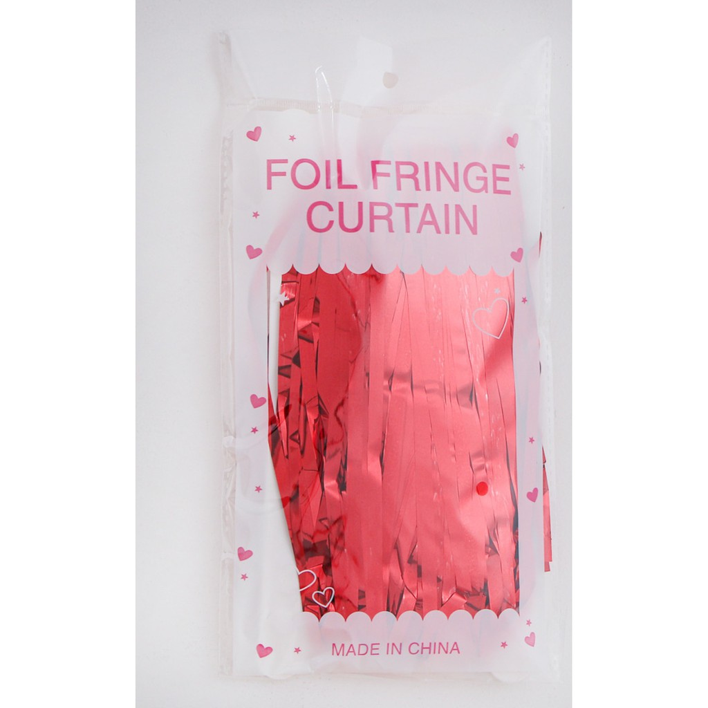 Rèm sợi kim tuyến trang trí sinh nhật, thôi nôi, đám cưới, kích thước 1x2m
