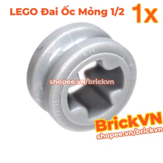 Lego technic đai ốc mỏng 1/2 xám nhạt id 6271165 42136
